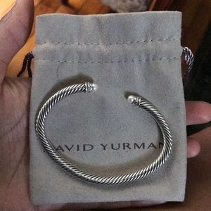 David Yurman pearl 5mm bracelet